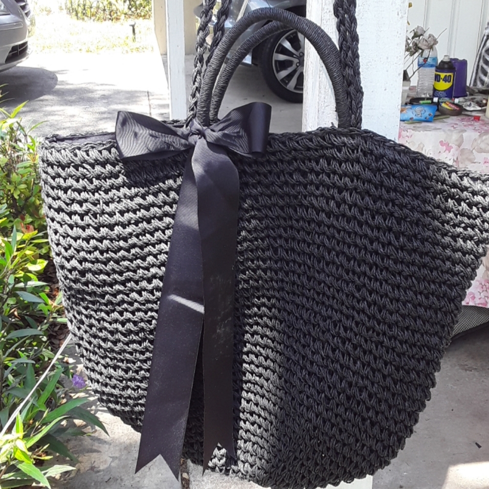 🌿Addiction Straw bag